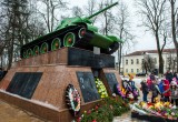 В Медыни состоялась военно-историческая реконструкция освобождения города 